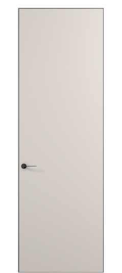 Дверь межкомнатная АКУ 0010 ПЭТБ. Цвет ПЭТ тёплый-белый. Материал ПЭТ. Коллекция Planum Pro. Картинка.