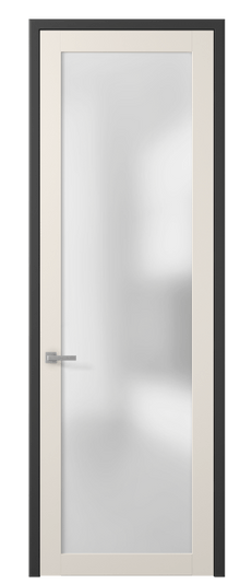 Дверь межкомнатная 2102 ПЭКБ САТ. Цвет ПЭТ кремово-белый. Материал ПЭТ. Коллекция Planum. Картинка.
