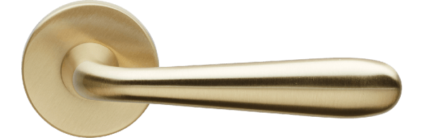 Ручки для дверей Ручка дверная Карола. Цвет Матовое золото. Коллекция Карола. Картинка.