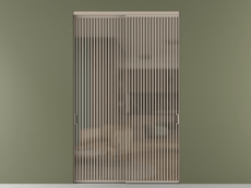 Перегородка Formato внутри проёма двустворчатая