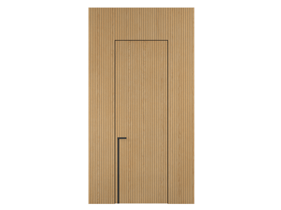 Панели для отделки стен Стеновая панель Фрезерованные Дуб золотой матовый. Цвет Дуб золотой матовый. Материал Шпон Naturwood. Коллекция Фрезерованные. Картинка.