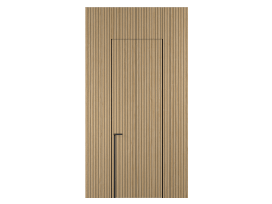 Панели для отделки стен Стеновая панель Фрезерованные Дуб золотой матовый рифт. Цвет Дуб золотой матовый рифт. Материал Радиальный шпон Naturwood. Коллекция Фрезерованные. Картинка.