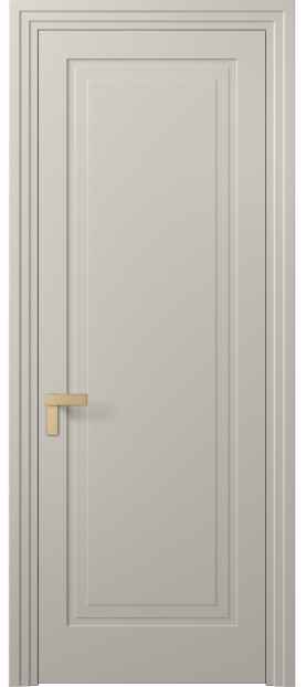 Дверь межкомнатная АКП 8301 МСБЖ Матовый светло-бежевый. Цвет Матовый светло-бежевый. Материал Гладкая эмаль. Коллекция Рокка. Картинка.