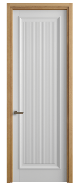 Дверь межкомнатная 6711 ББЛ. Цвет Бук белоснежный. Материал Массив бука эмаль. Коллекция Charm. Картинка.